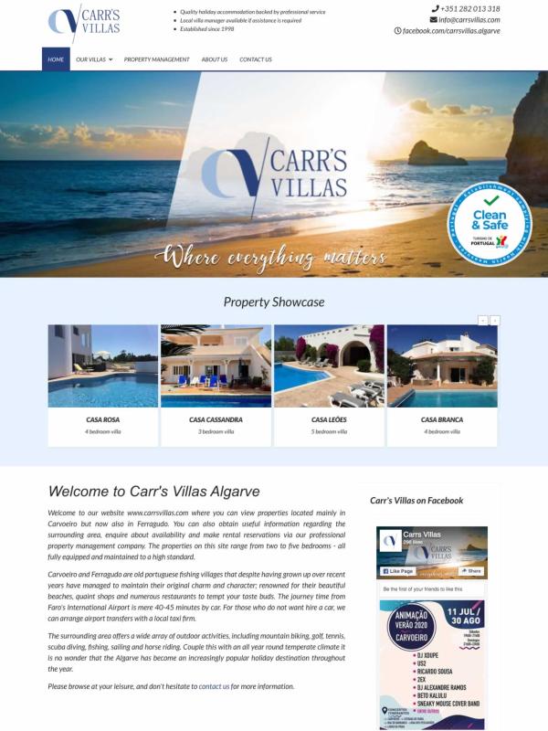 carrsvillas.com